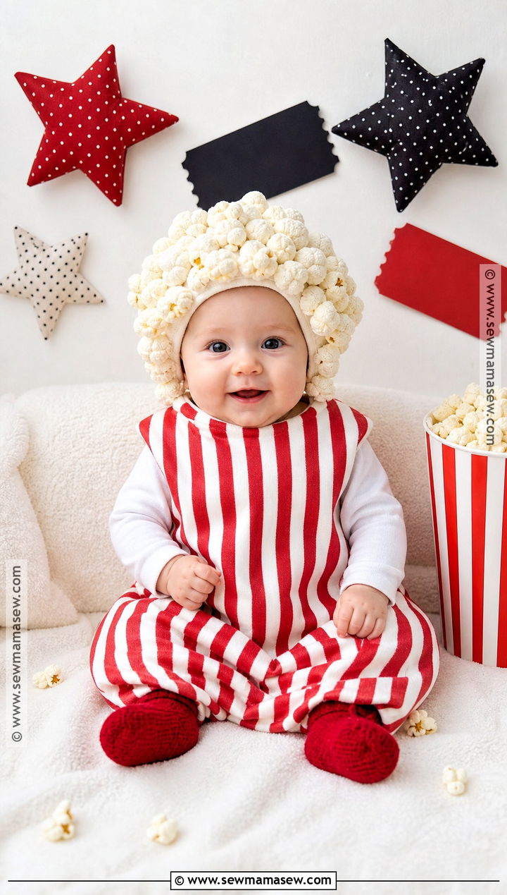 Baby Popcorn Costume - 35 baby costume ideas
