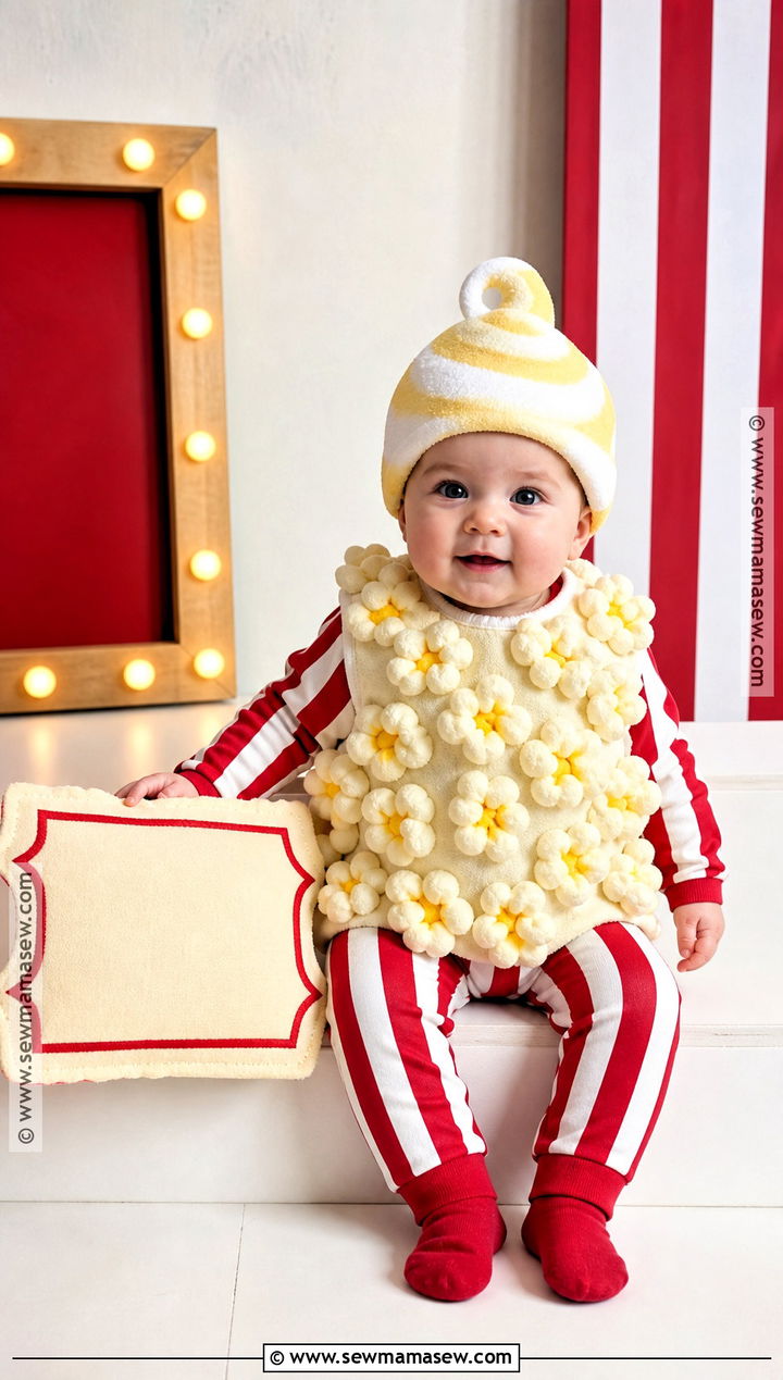 Baby Popcorn Costume - 40 baby costumes