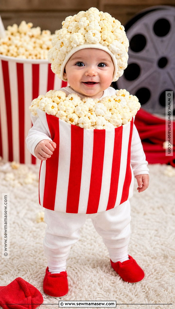 Baby Popcorn Costume - 30 cute baby costumes