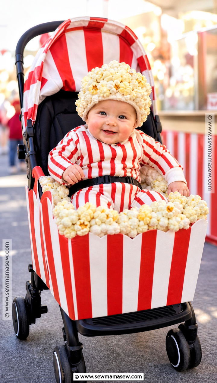 Baby Popcorn Halloween Costume - 30 toddler and baby halloween costumes