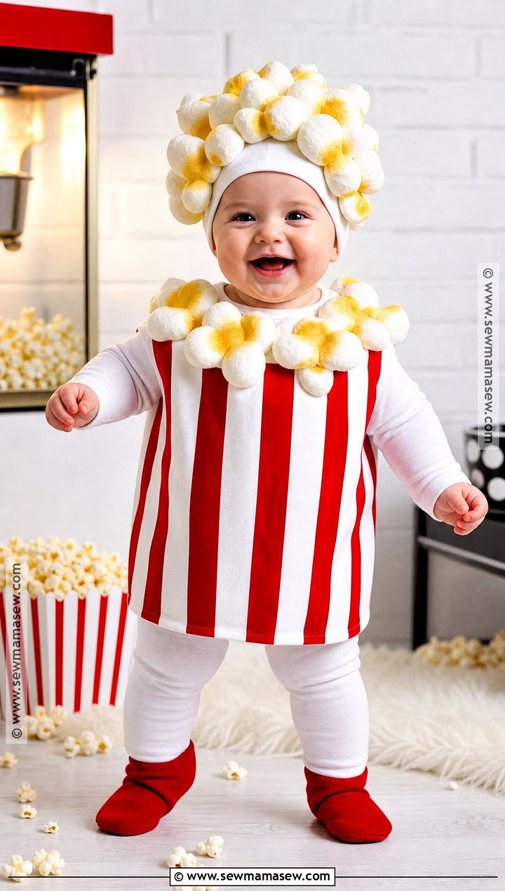 Baby Popcorn Halloween Costume - 30 funny baby halloween costumes