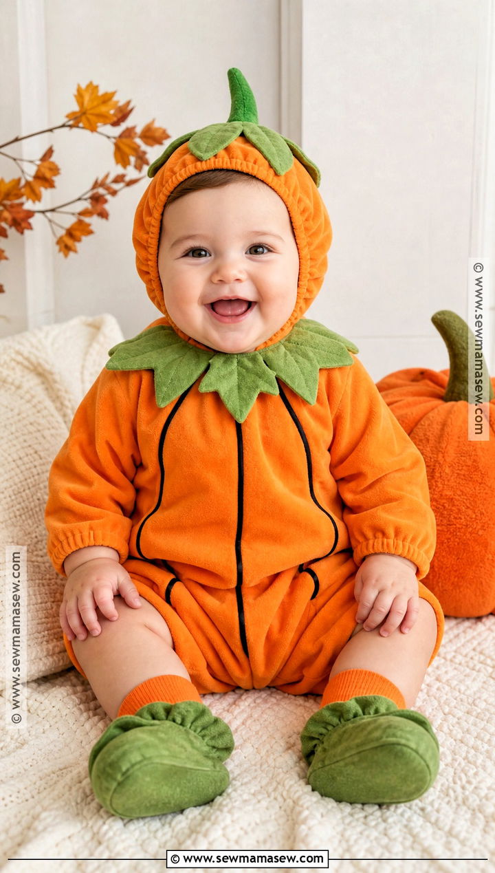 Baby Pumpkin Costume - 40 baby costumes