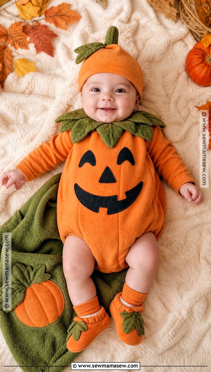 Baby Pumpkin Costume - 40 pumpkin costume ideas