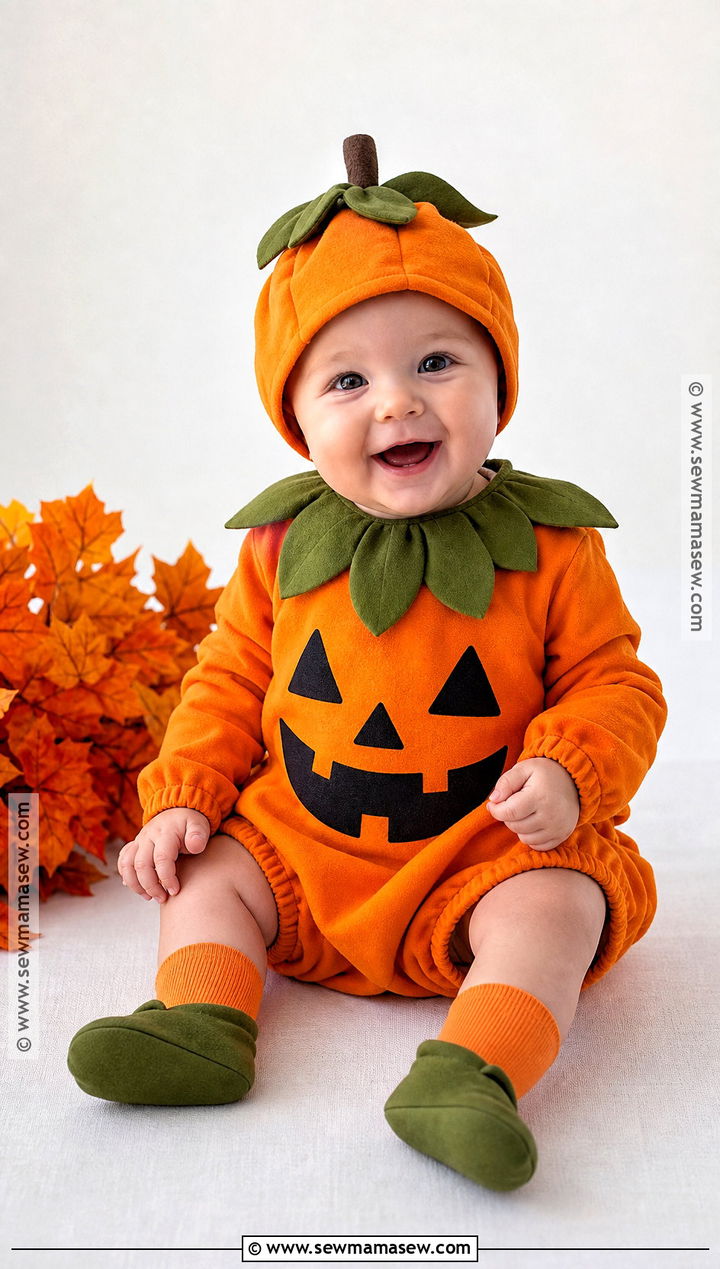 Baby Pumpkin Costume - 30 cute baby costumes
