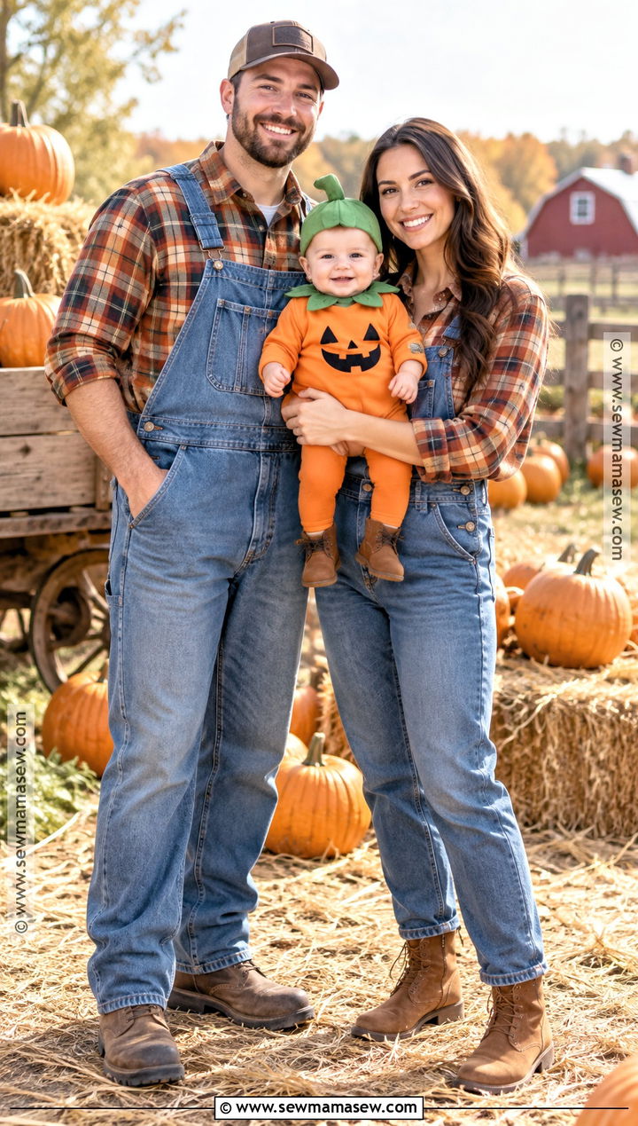 Baby Pumpkin Family Costume Outfit - 20 baby pumpkin outfit ideas