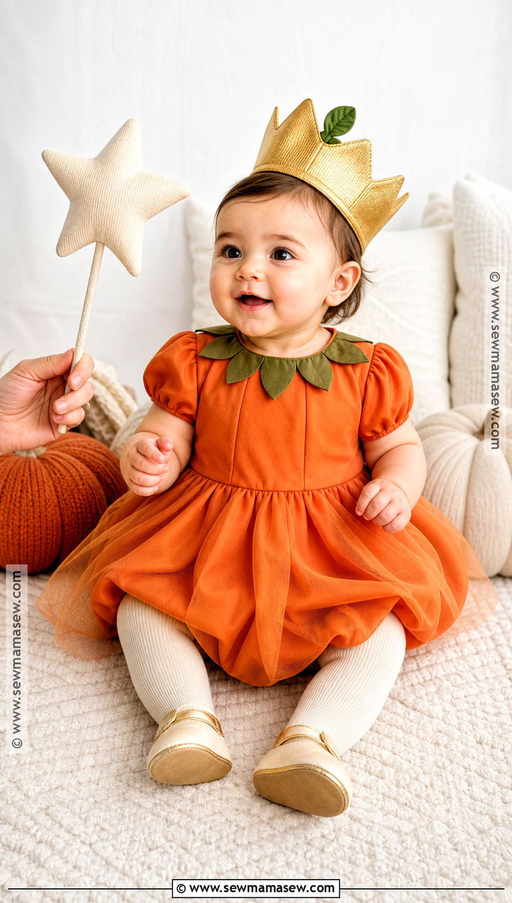 Baby Pumpkin Princess Costume - 30 baby pumpkin costume ideas