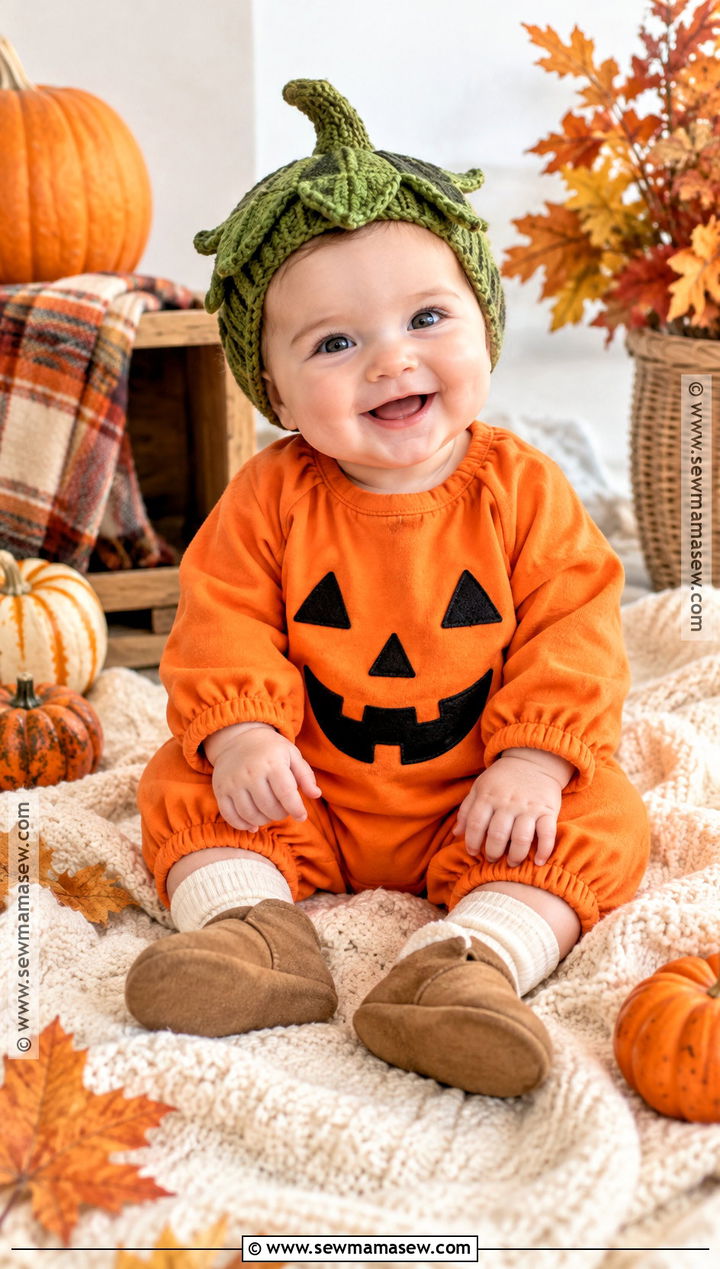 Baby Pumpkin Romper Outfit - 20 baby pumpkin outfit ideas