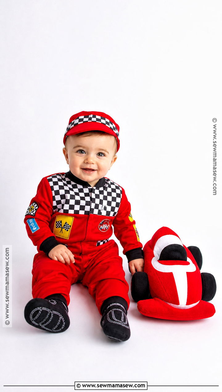 Baby Race Car Driver Halloween Costume - 40 baby halloween costumes for boys