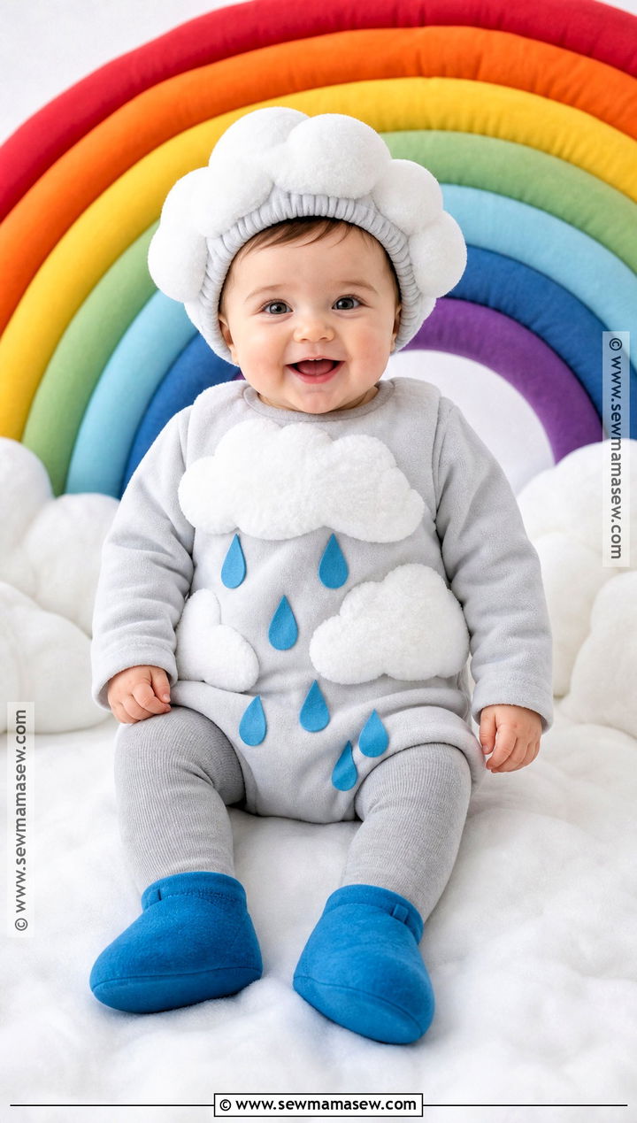 Baby Rain Cloud Costume - 35 baby costume ideas