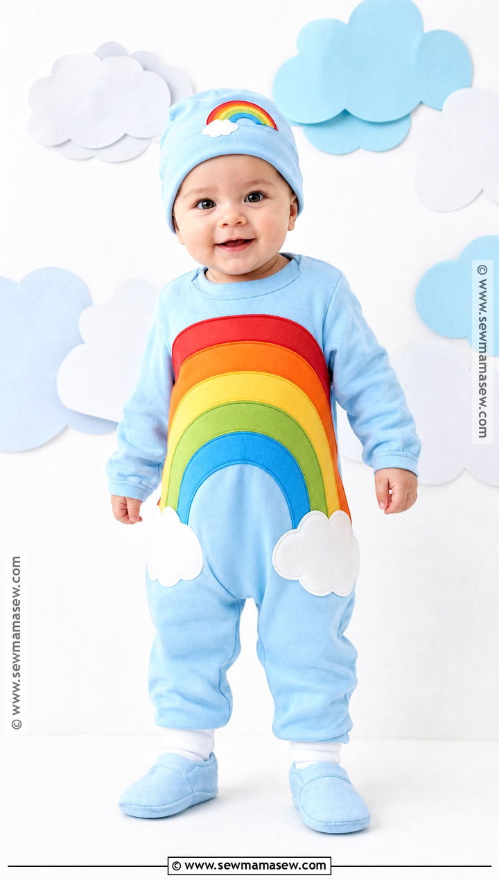 Baby Rainbow Halloween Costume - 30 halloween costumes with for babies