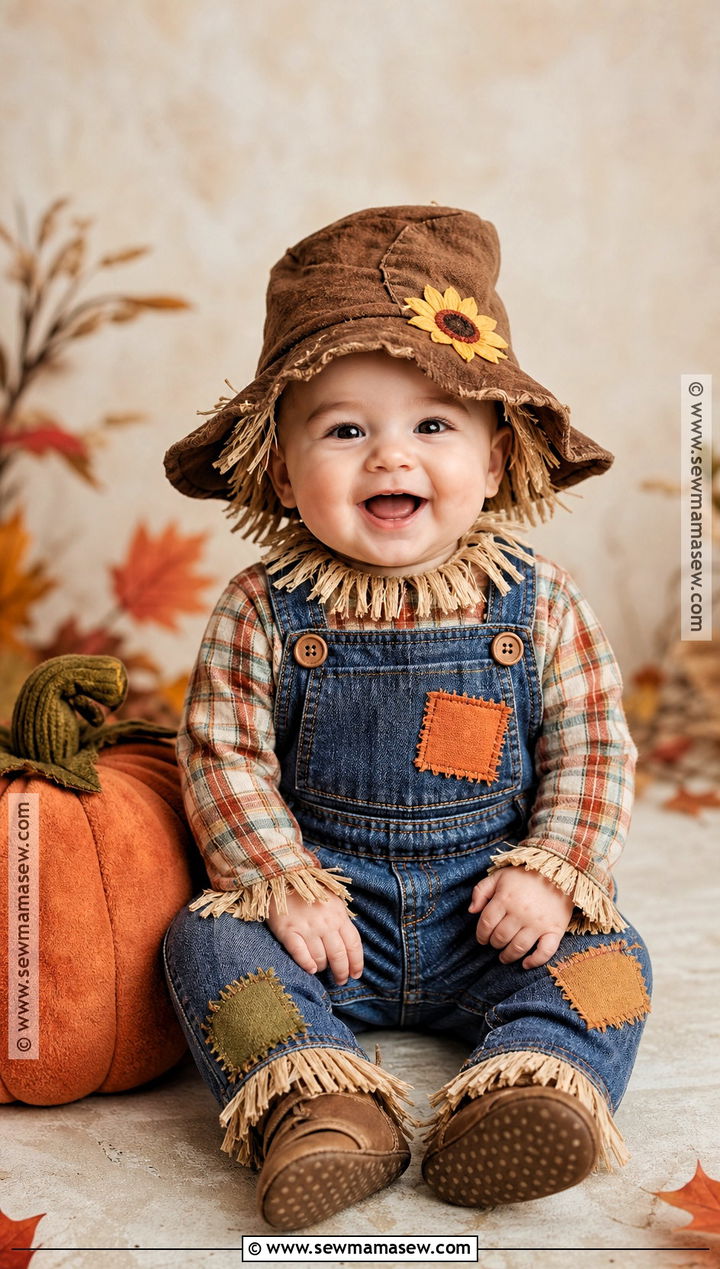 Baby Scarecrow Costume - 40 baby costumes