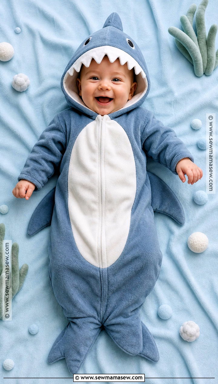 Baby Shark Costume - 35 baby costume ideas