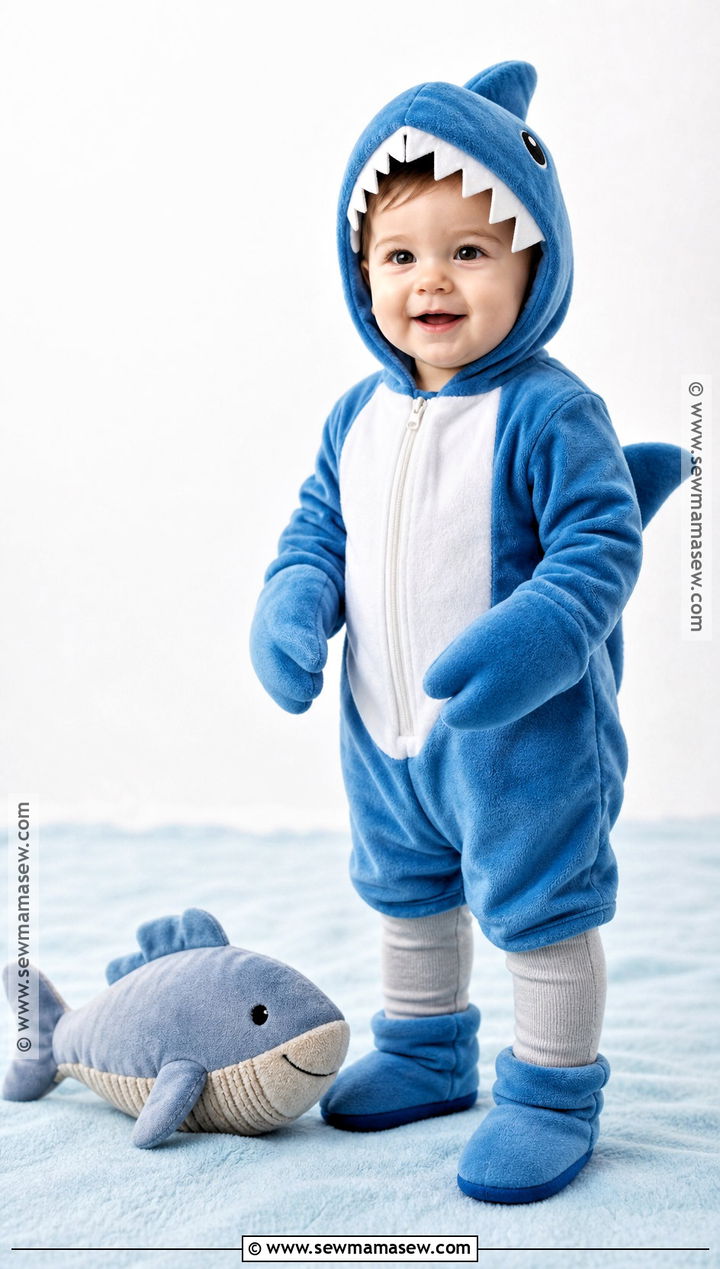 Baby Shark Halloween Costume - 40 baby halloween costumes for boys