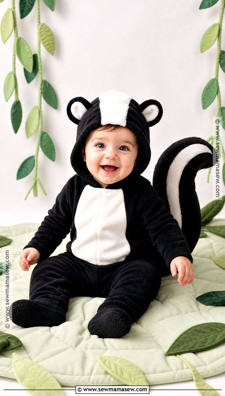 Baby Skunk Costume - 40 baby costumes