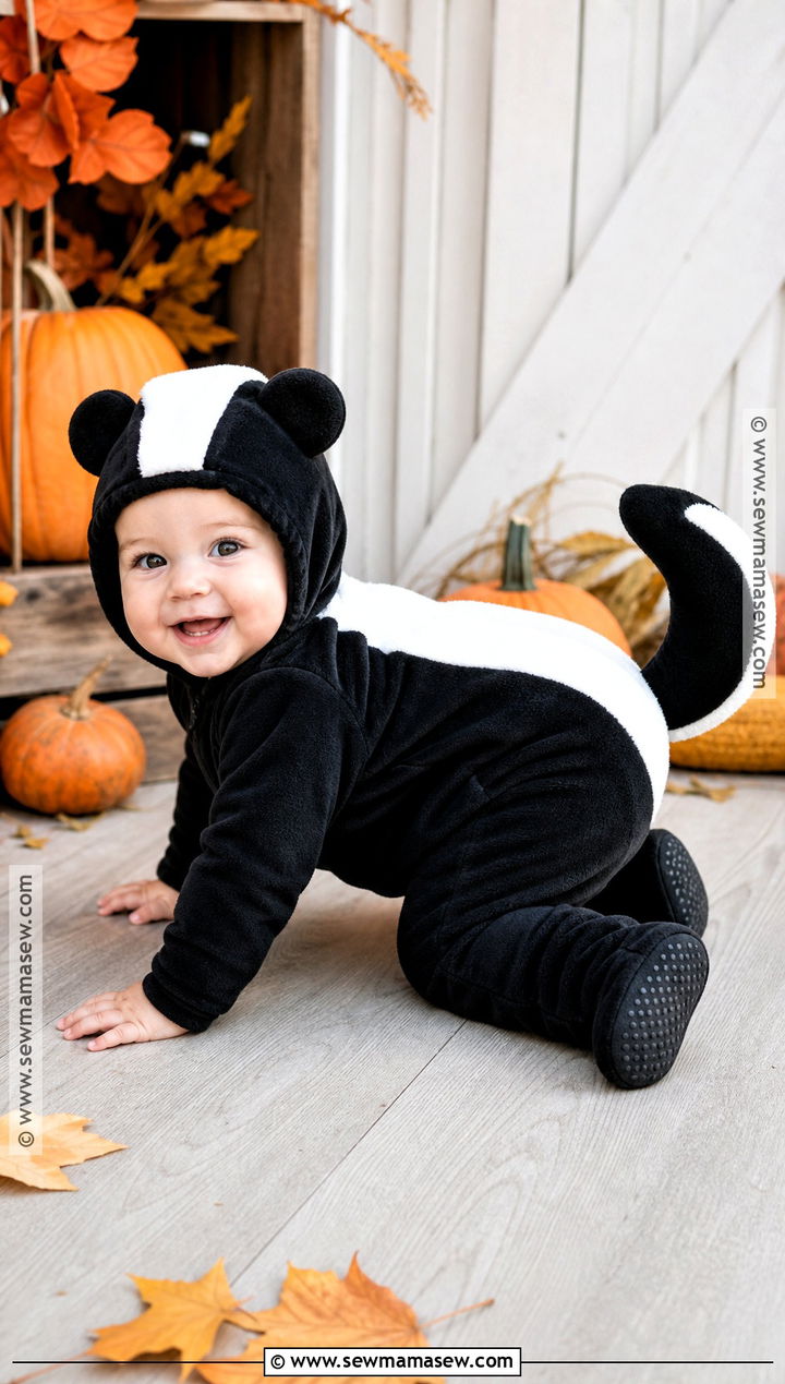 Baby Skunk Costume - 30 funny baby costumes