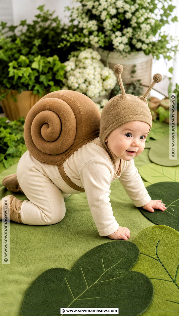Baby Snail Costume - 30 funny baby costumes