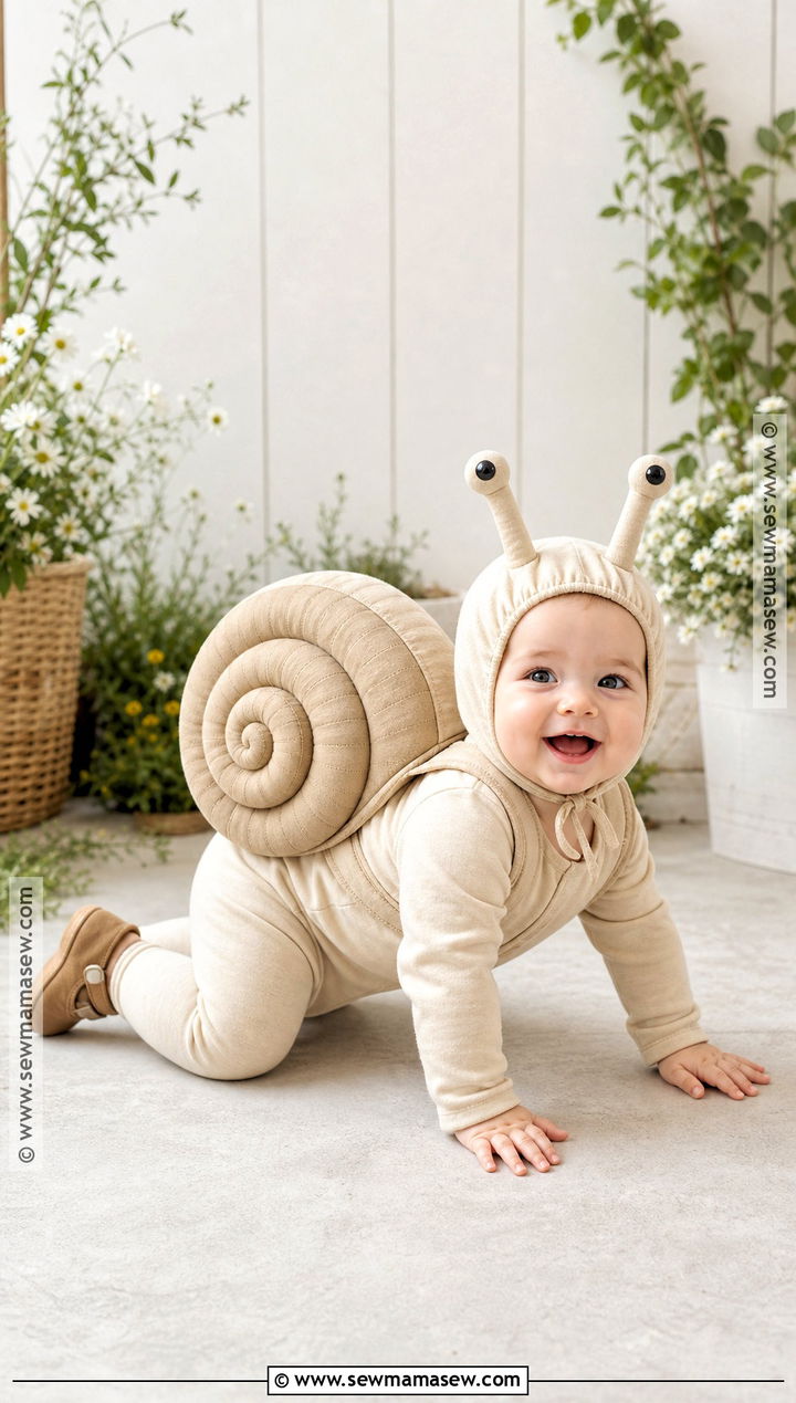 Baby Snail Halloween Costume - 35 one year old halloween costume ideas
