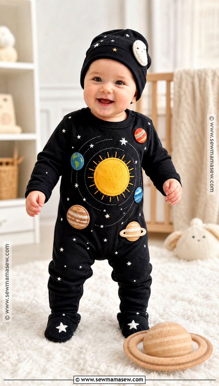 Baby Solar System Costume With Planet Bodysuit - 30 Solar System Costume Ideas