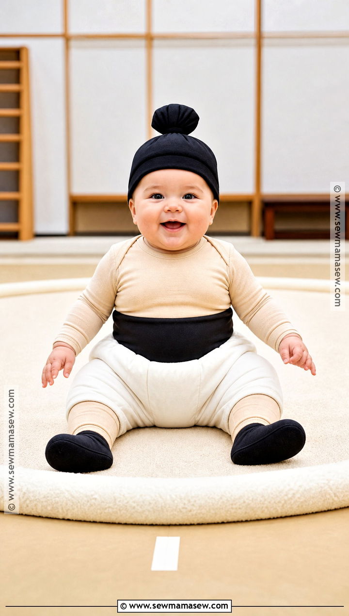 Baby Sumo Wrestler Costume - 30 funny baby costumes