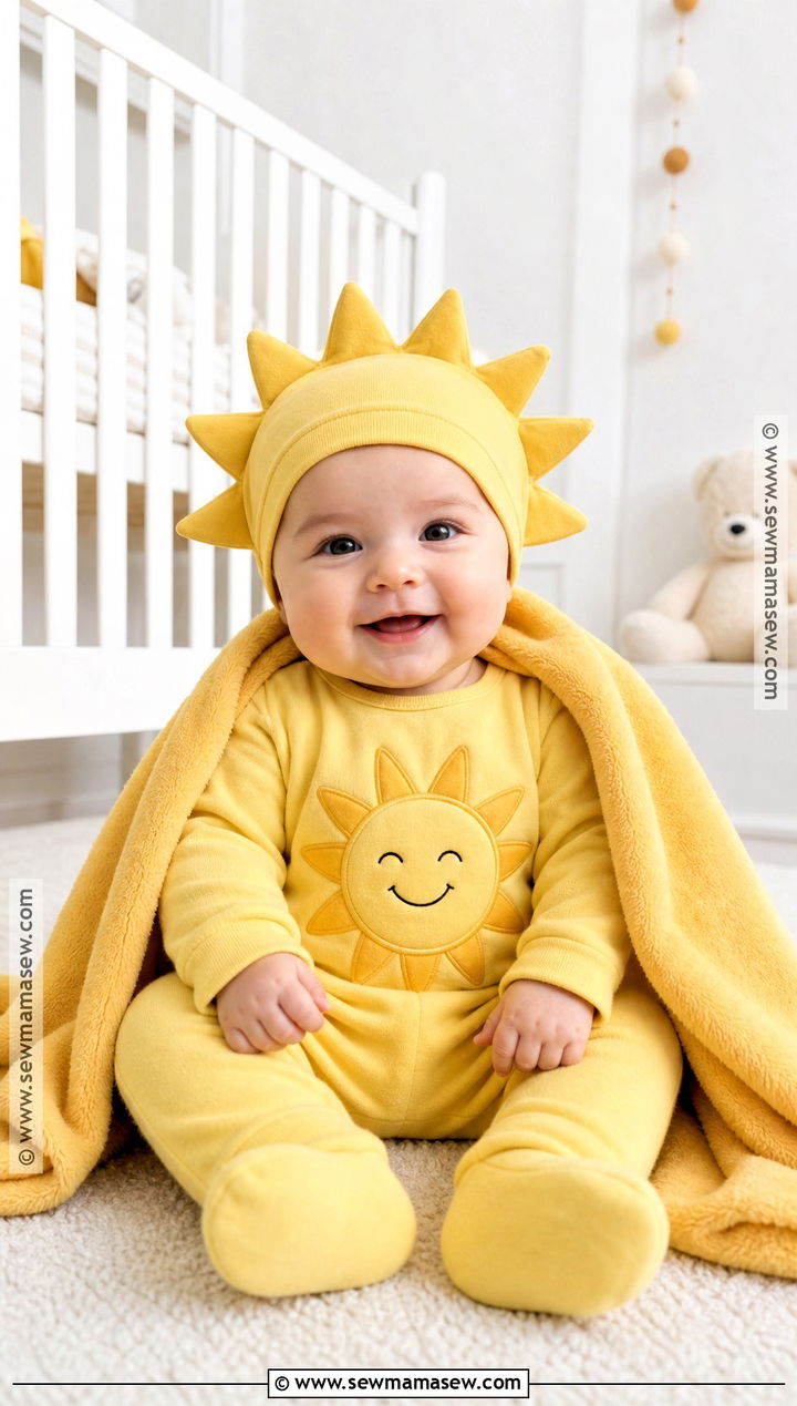 Baby Sunshine Costume - 30 Sun Halloween Costume Ideas