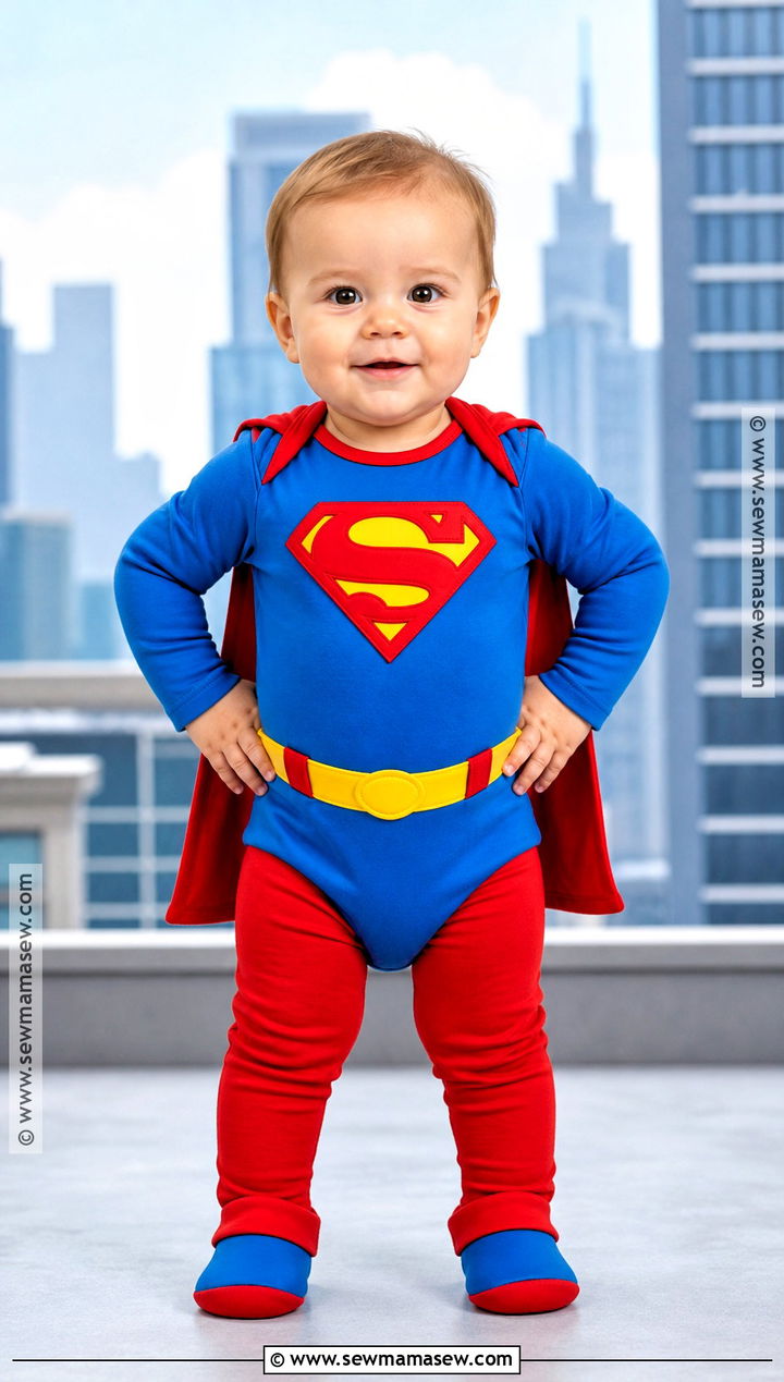 Baby Superman Costume - 30 first halloween costume ideas for boys