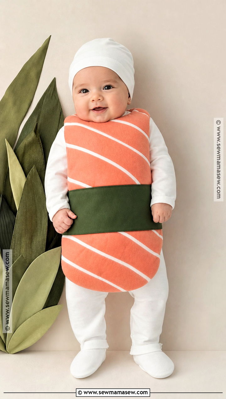 Baby Sushi Halloween Costume - 30 halloween costumes with for babies