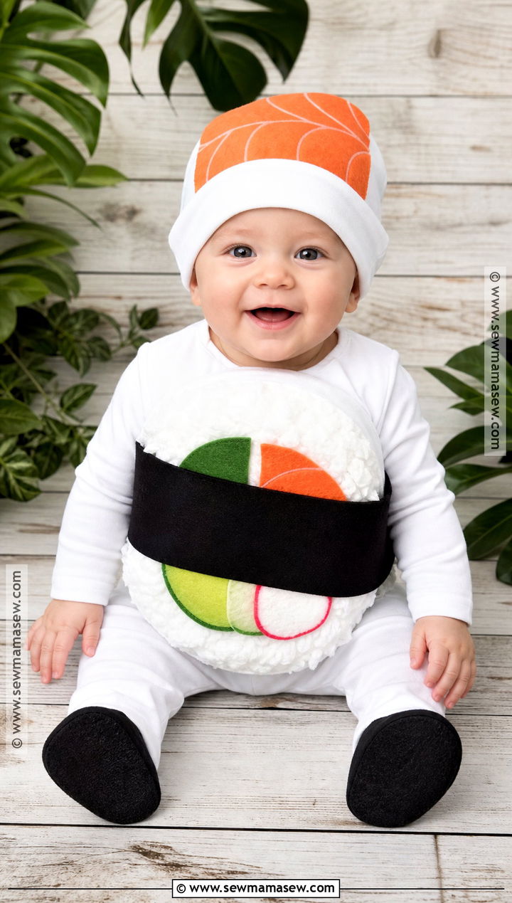 Baby Sushi Roll Costume - 35 baby costume ideas