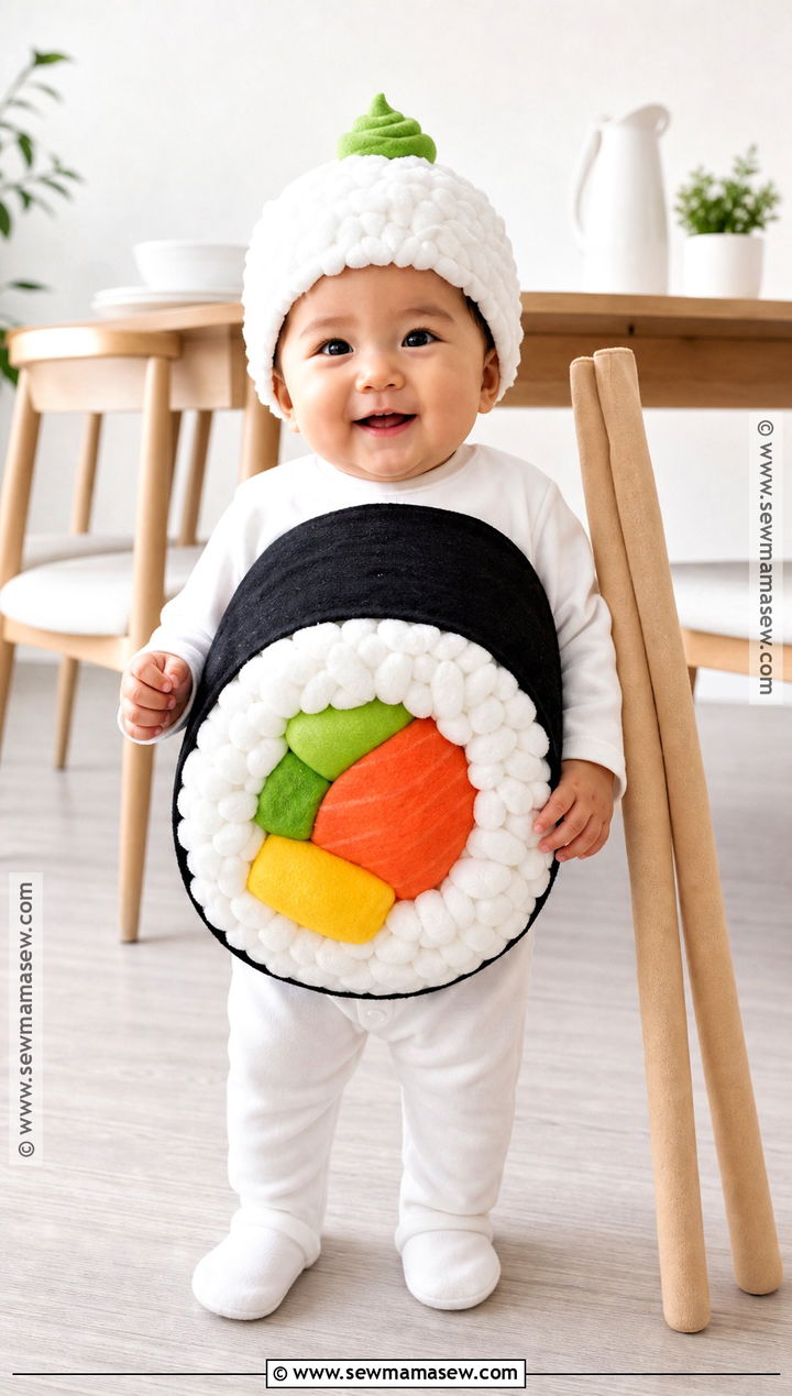 Baby Sushi Roll Costume - 30 funny baby costumes