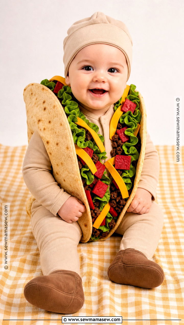 Baby Taco Costume - 40 baby costumes