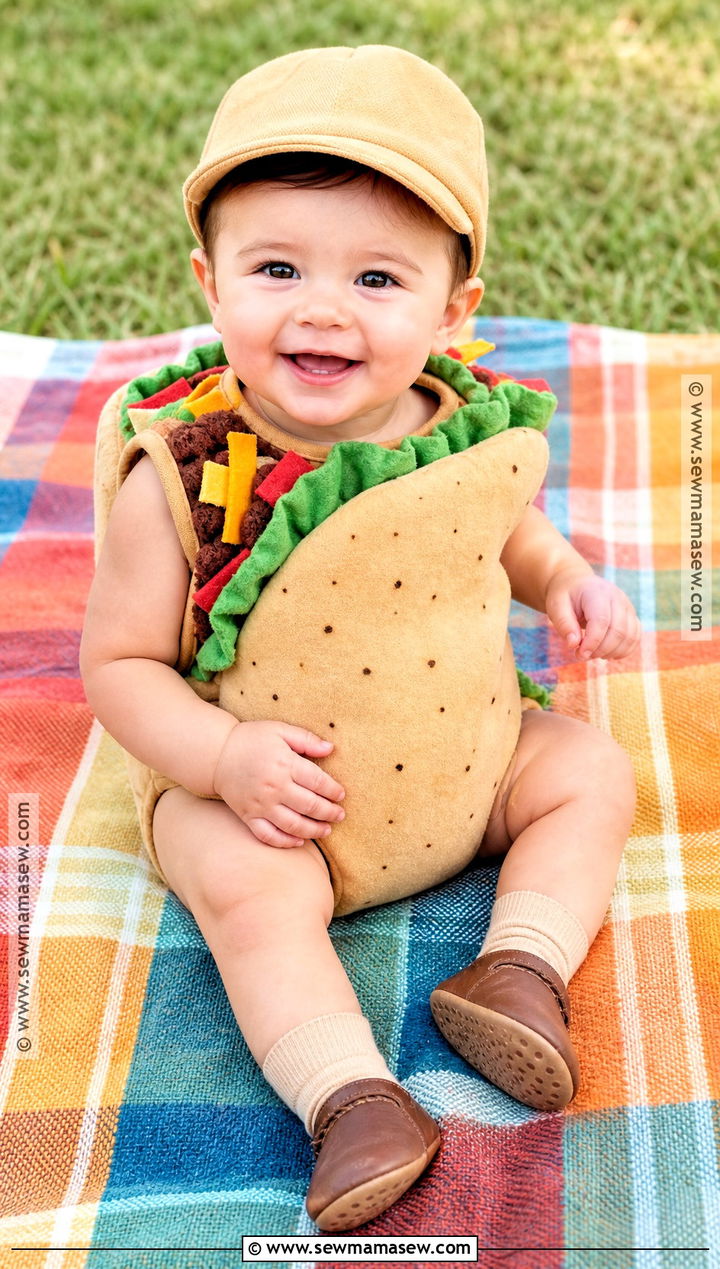 Baby Taco Costume With Soft Shell - 30 baby costumes for boys