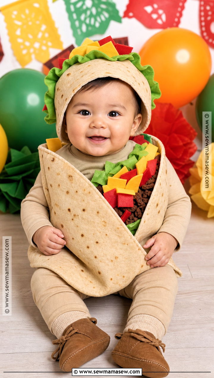 Baby Taco Costume - 30 cute baby costumes