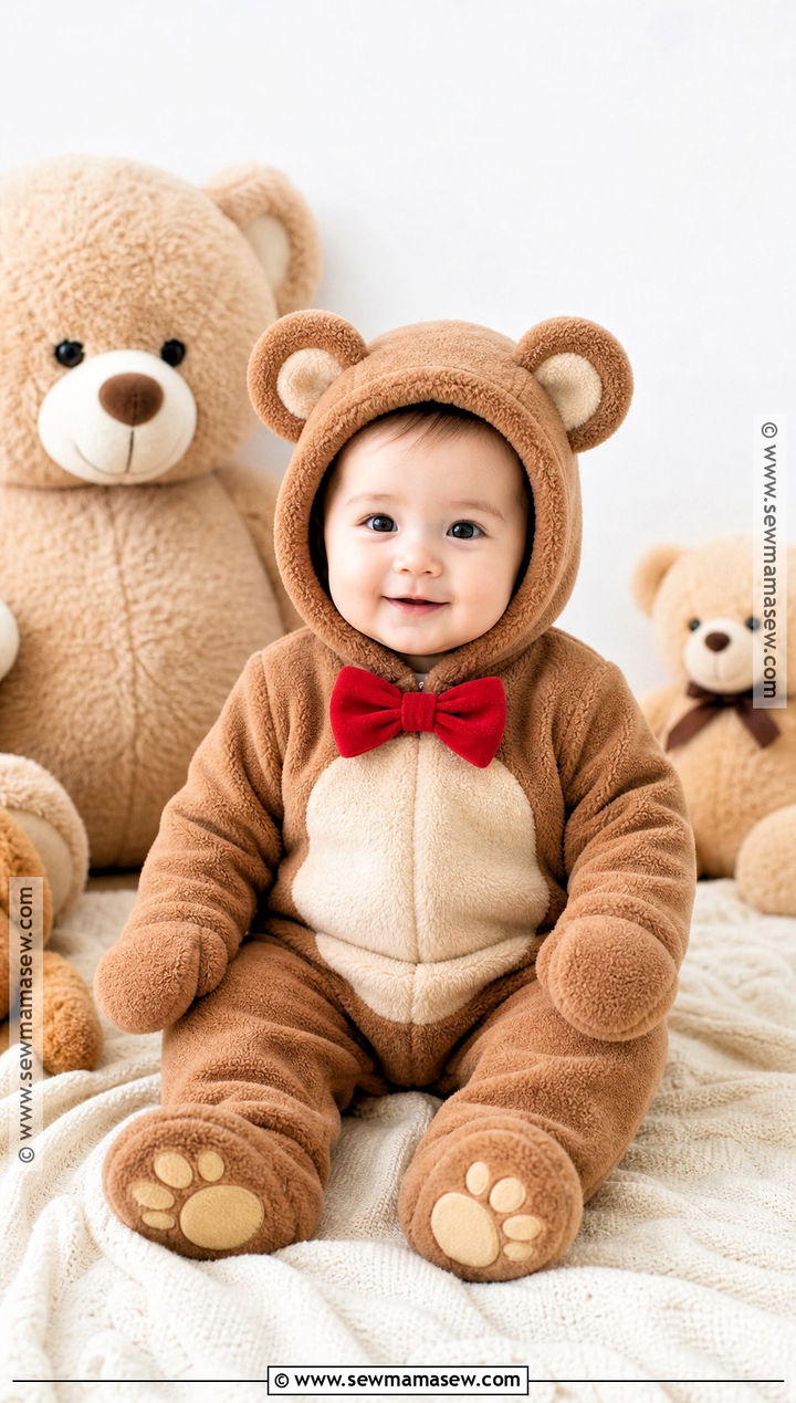 Baby Teddy Bear Costume - 35 baby costume ideas
