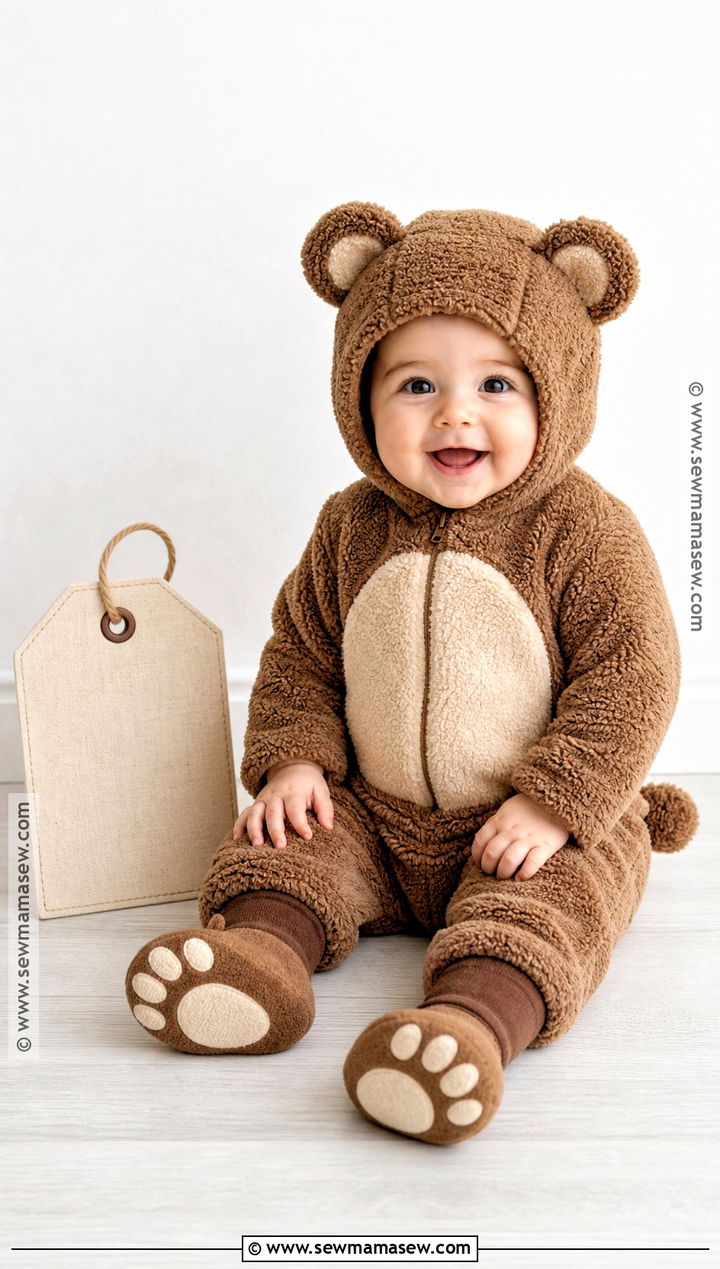 Baby Teddy Bear Costume - 30 cute baby costumes
