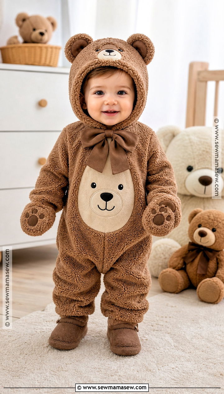 Baby Teddy Bear Halloween Costume - 40 baby halloween costumes for boys