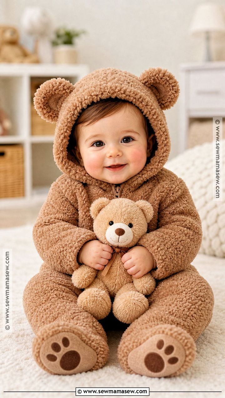 Baby Teddy Bear Halloween Costume - 30 toddler and baby halloween costumes