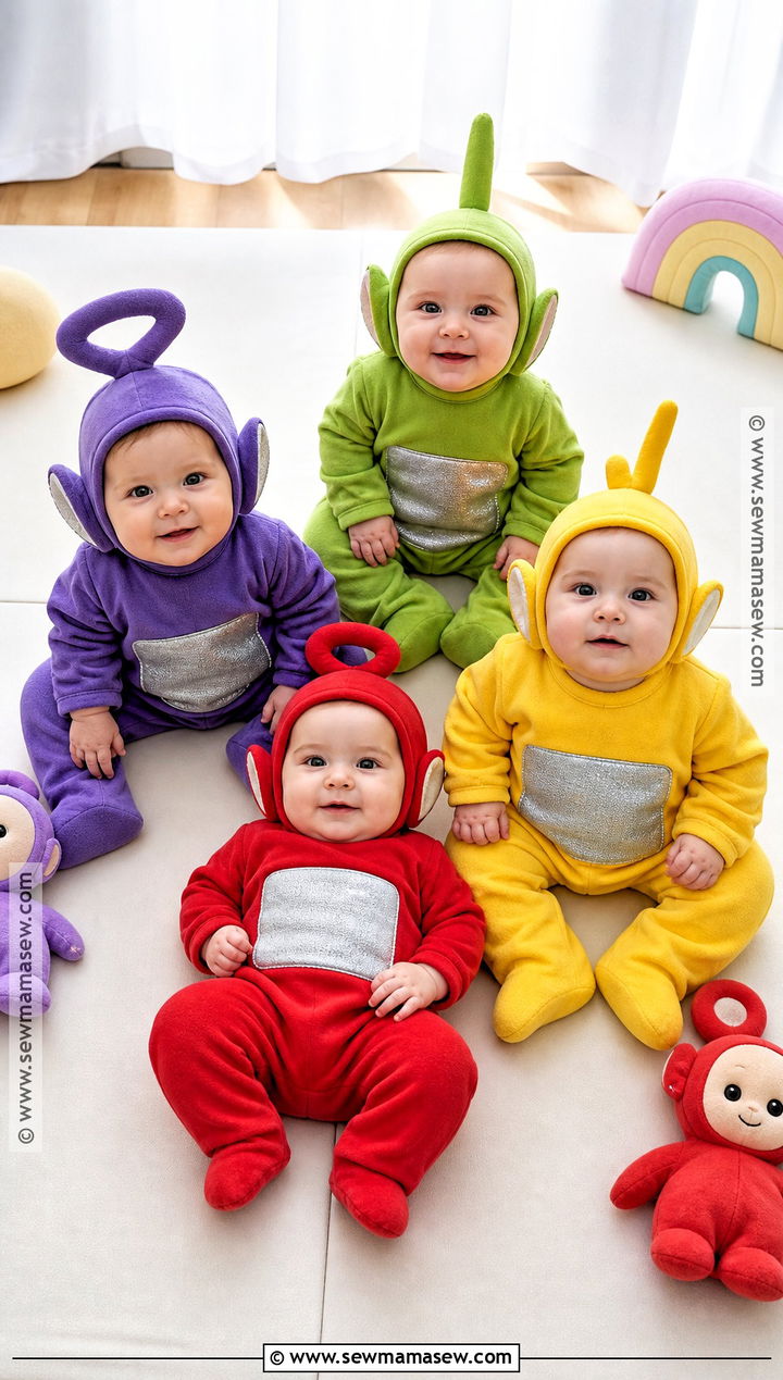Baby Teletubbies Group Costume - 40 teletubbies costume ideas