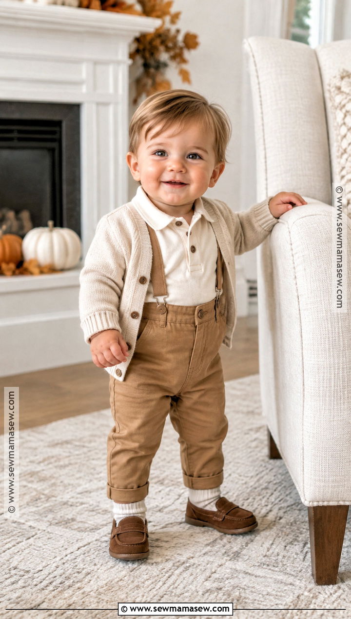 Baby Thanksgiving Suspender Pants Outfit - 25 baby thanksgiving outfit ideas
