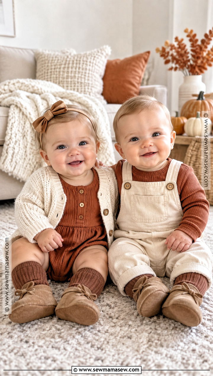 Baby Thanksgiving Twin Matching Outfit - 25 baby thanksgiving outfit ideas