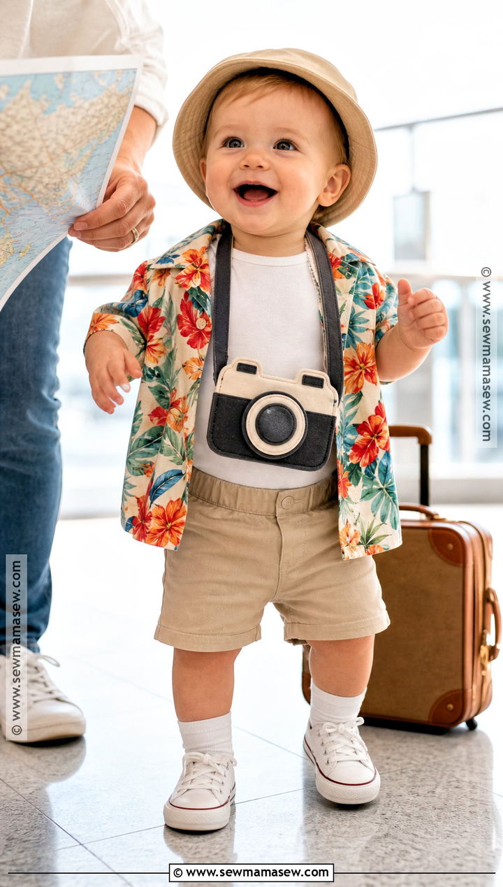Baby Tourist Halloween Costume - 30 funny baby halloween costumes