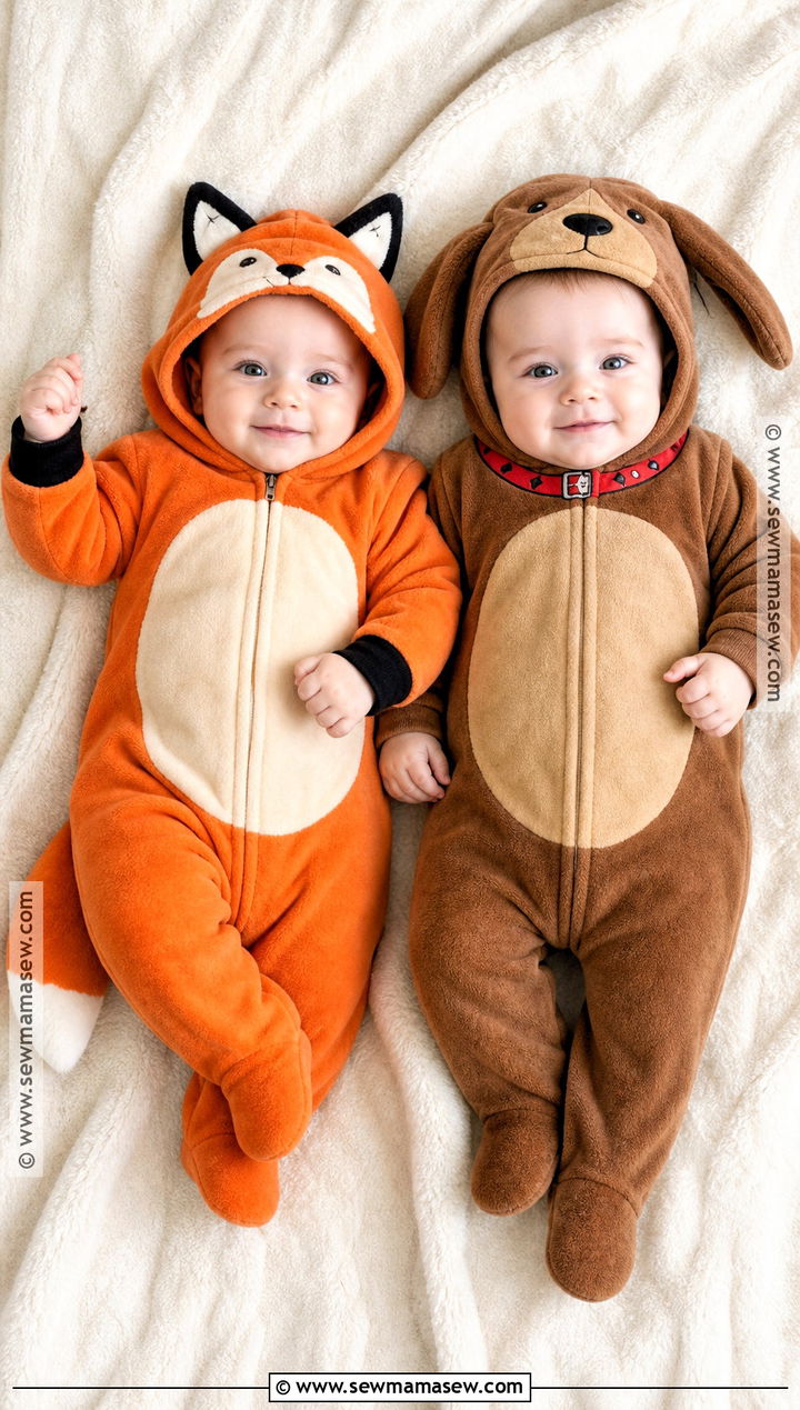 Baby Twin Tod And Copper Costume - 30 fox and the hound costume ideas