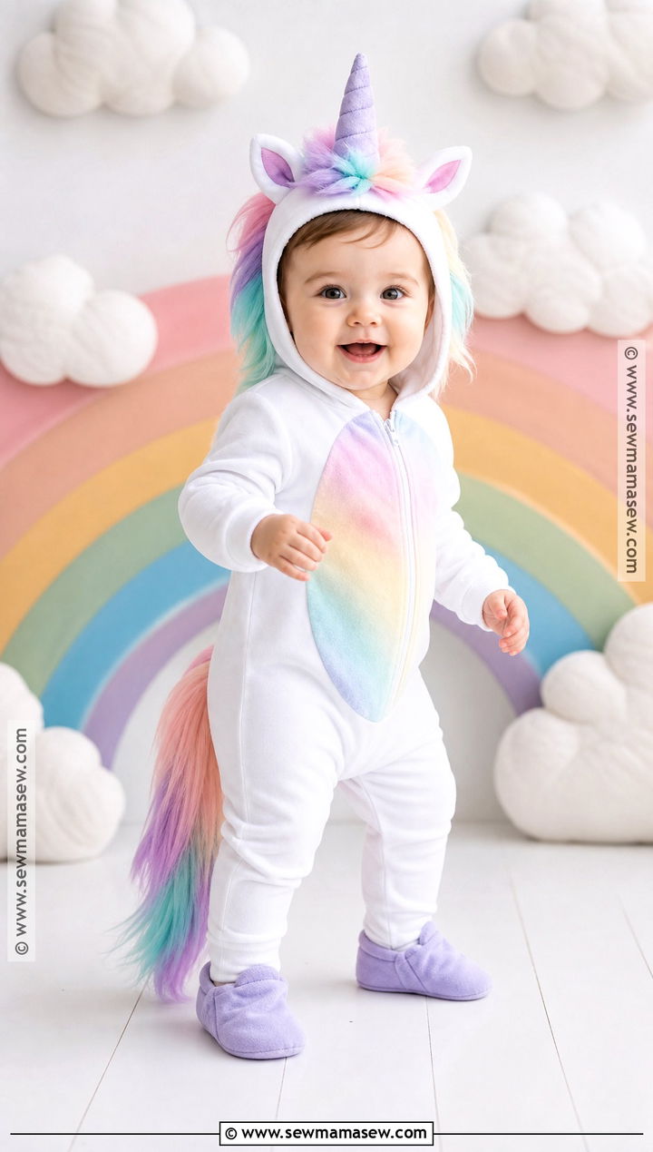 Baby Unicorn Costume - 50 baby halloween costumes