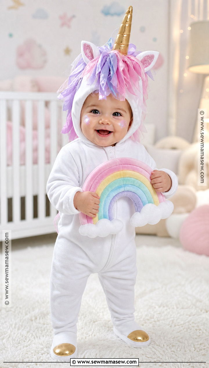 Baby Unicorn Halloween Costume - 30 toddler and baby halloween costumes