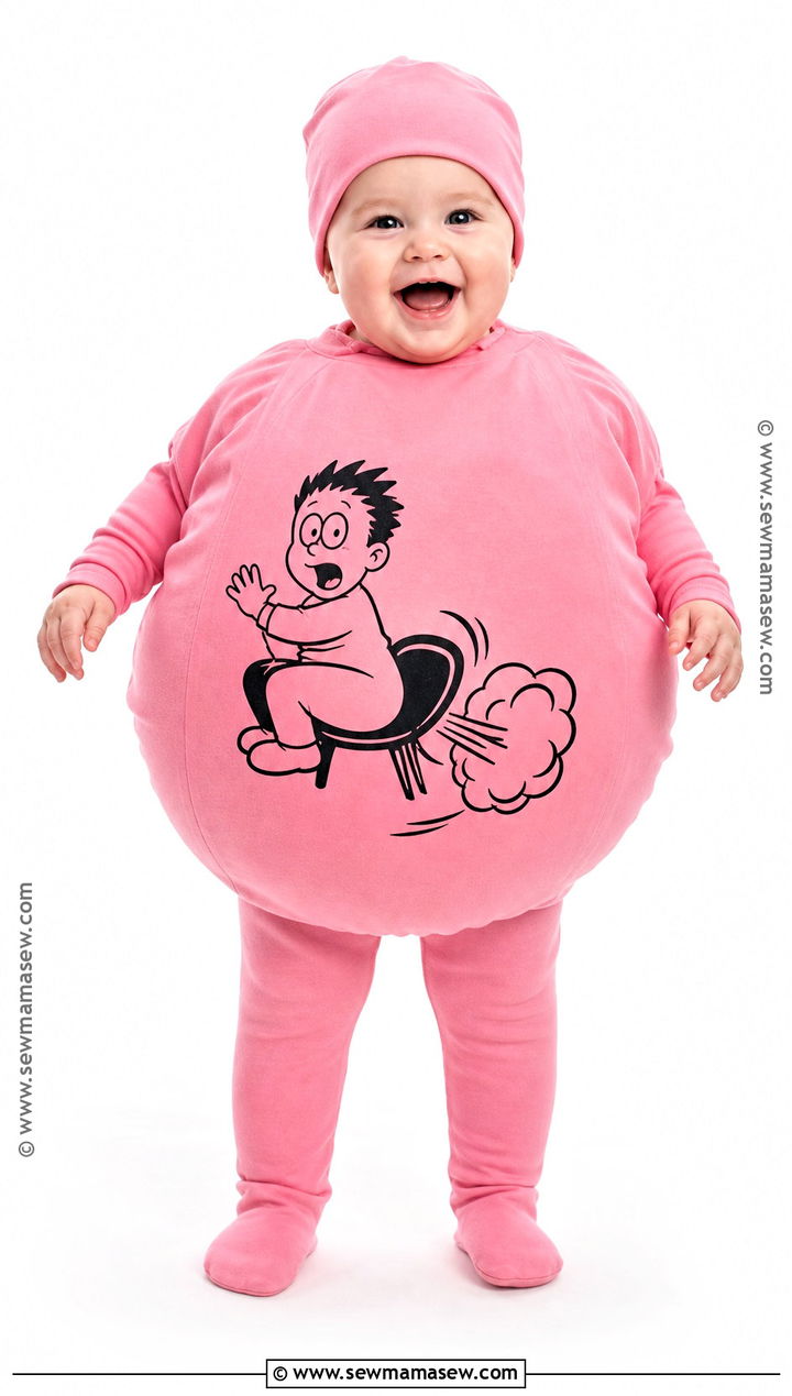 Baby Whoopee Cushion Costume - 30 funny baby halloween costumes
