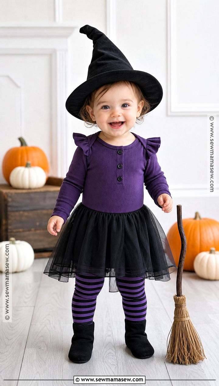 Baby Witch Costume - 50 baby halloween costumes