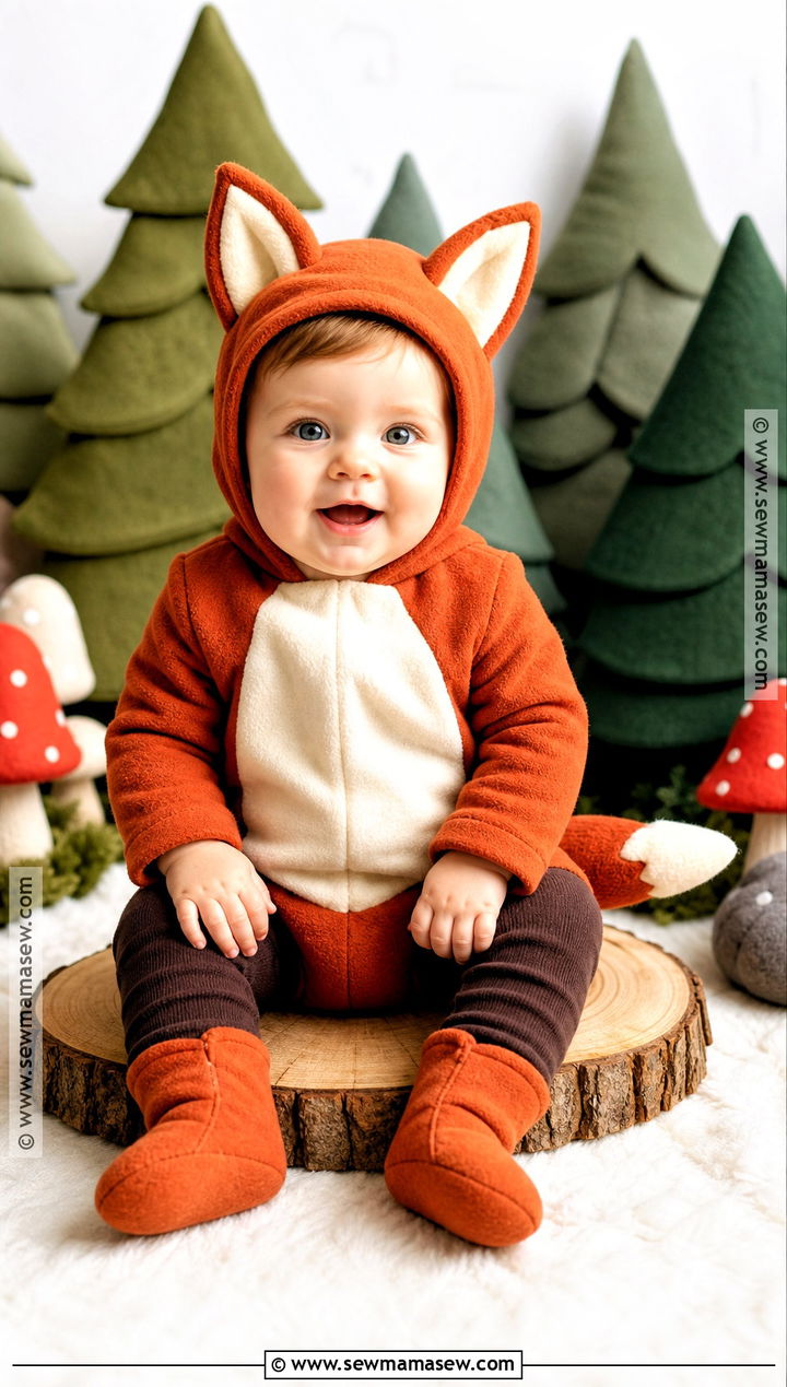 Baby Woodland Fox Costume - 35 baby costume ideas