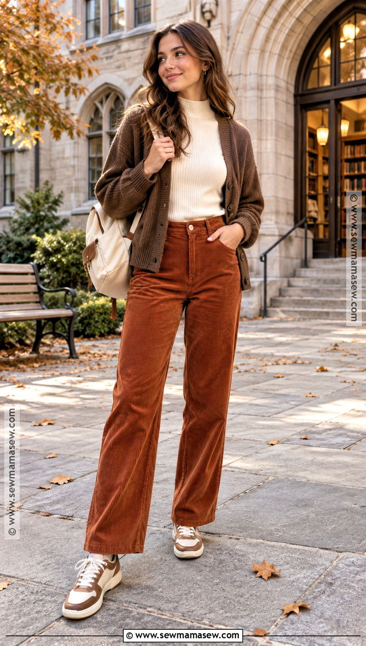 Back To School Corduroy Pants Outfit - 20 back to school clothes shopping