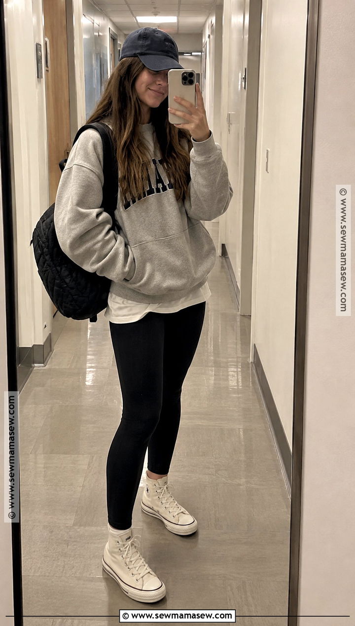Back To School High Top Sneakers And Leggings Outfit - 25 Back To School Shoes 2026