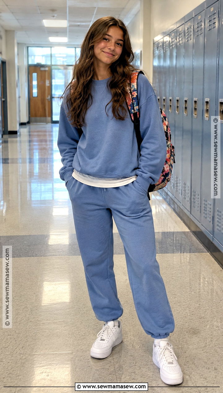 Back To School Matching Sweat Set Outfit - 15 Back To School Outfits 8Th Grade 2026