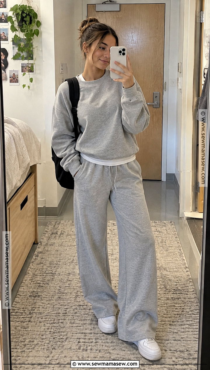 Back To School Matching Sweat Set Outfit - 15 back to school outfit inspo ideas 2026