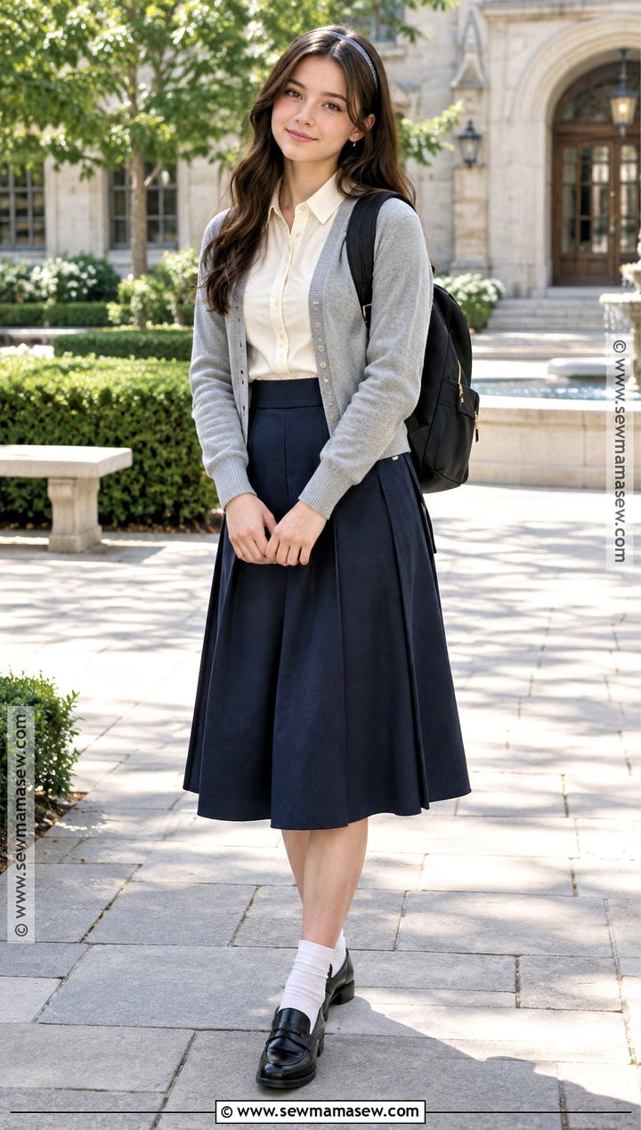 Back To School Picture Day Skirt Outfit - 20 Back To School Clothes Shopping List